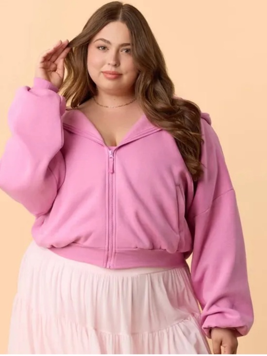 Blogilates Tops - Blogilates Marshmallow Hoodie